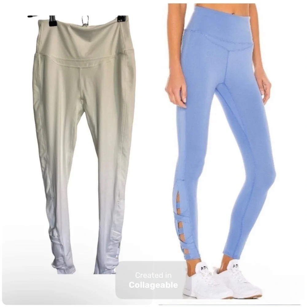 NEW Free People Movement Very Prarie Legging in white .Size XS